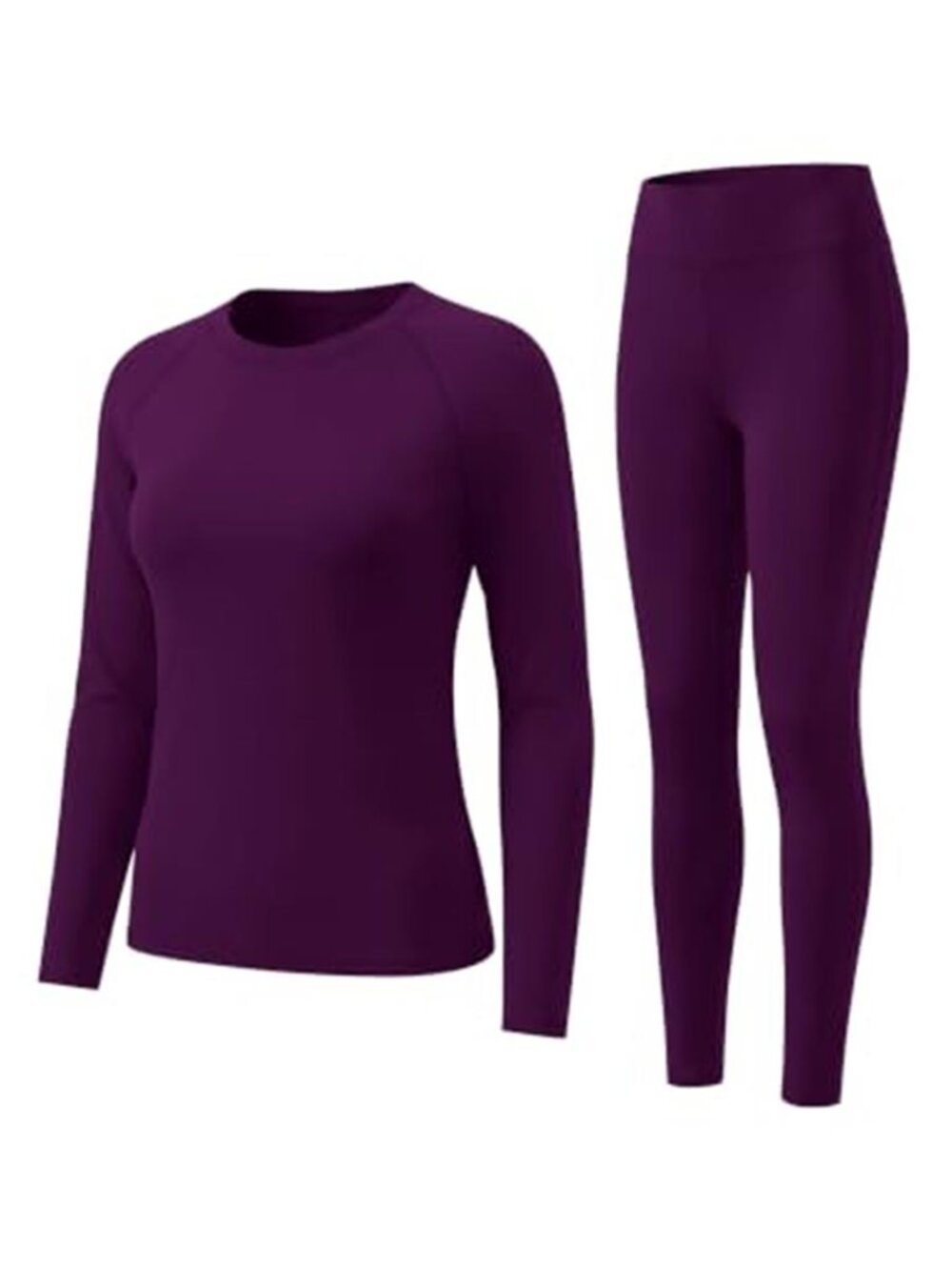 Women's 2 Piece Sets Thermal Underwear Base Layer Winter Clothes